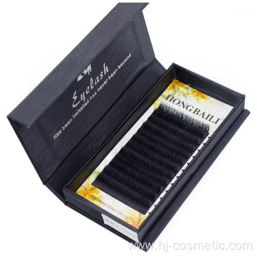 Wholesale silk mink Eyelashes extensions 0.05mm thickness Volume Blossom Grafting False Eyelashes